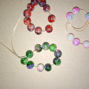 Watermelon & more loose beads for jewelry making